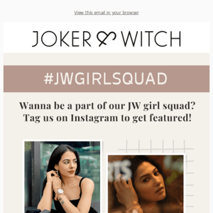 #JWGIRLSQUAD! 😍❣️