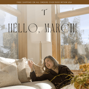 Hello, March!