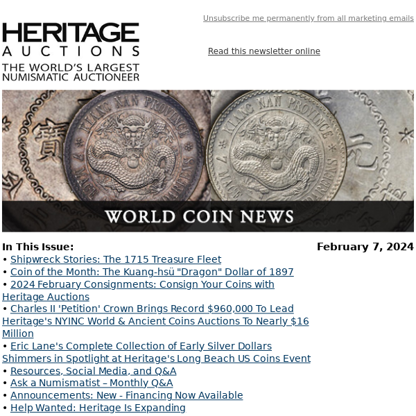 World Coin News: Shipwreck Stories: The 1715 Treasure Fleet
