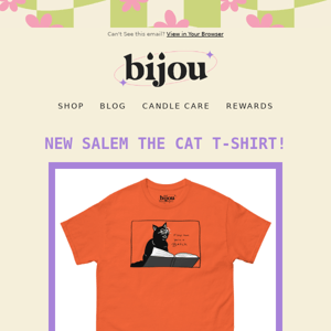 🐈‍⬛ NEW! Salem The Cat T-Shirt 🐈‍⬛