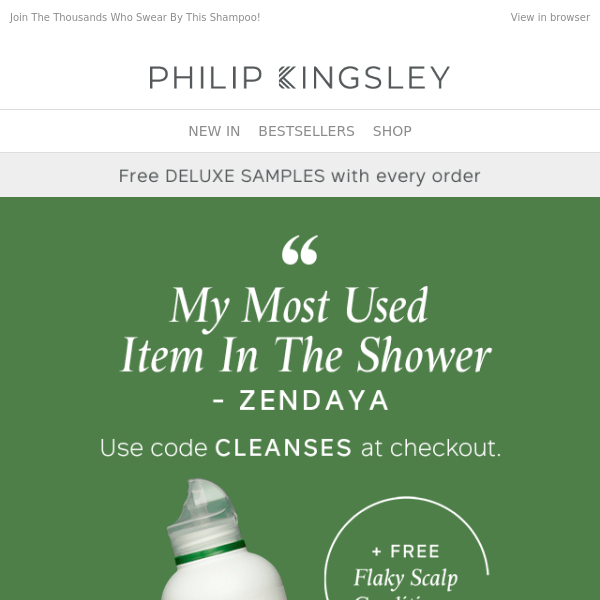 Transform Your Hair with a FREE Philip Kingsley Conditioner 😍 - Limited Stock!