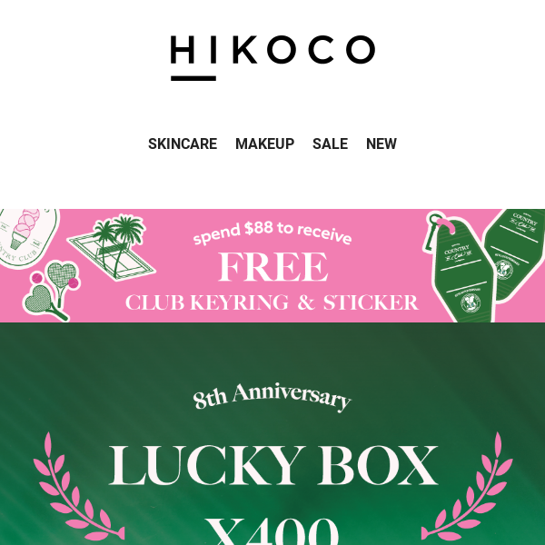 🏨 HIKOCO LUCKY BOXES ⛳ on sale from 12PM
