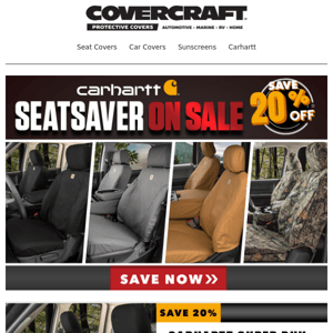 👊 Carhartt Tough Seat Covers for Every Adventure on Sale Limited Time