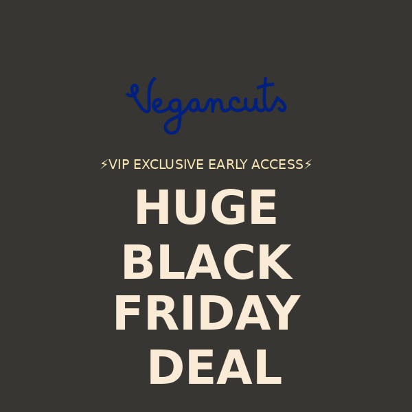 🎉 VIP ONLY:  Black Friday Early Access Special 🎉