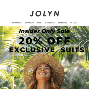 JOLYNSIDER Exclusive Sale!❣️