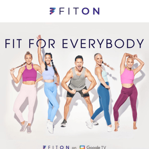 All-new exclusive: FitOn + Google TV 💕