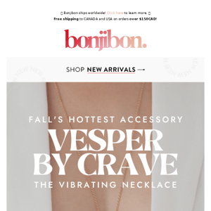 Current Obsession: Vesper (the vibrating necklace)