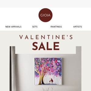 Valentine's Sale 💘 Give the gift of Art with 20% off storewide