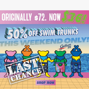 LAST CHANCE-50% OFF SWIM TRUNKS🩳💦