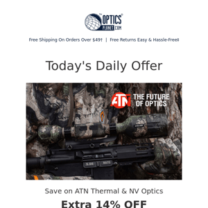 Hunt Day or Night & Save on Rifle Scopes!