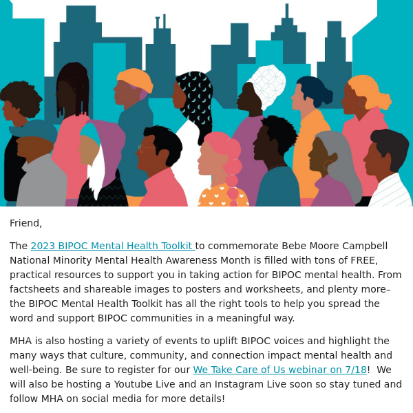 The 2023 BIPOC Mental Health Toolkit: Factsheets, Shareable Images ...