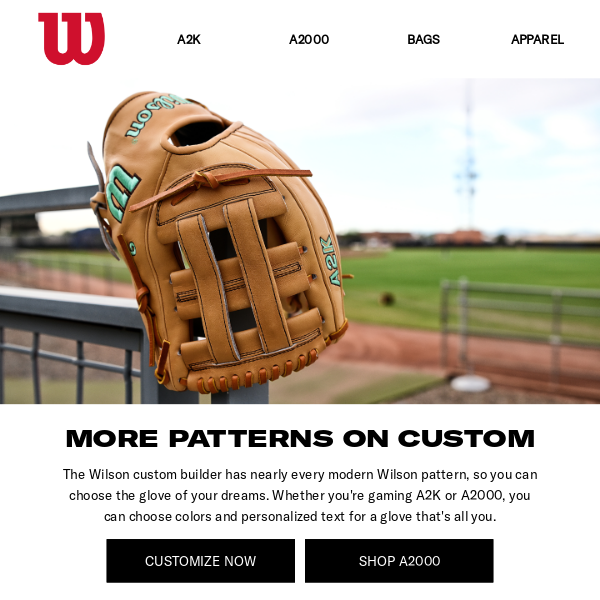 Customize Your 2024 With Wilson Gloves Wilson   Email600