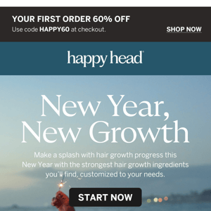 Boost Your Hair Growth with Happy Head's New Year Offer! 🎉
