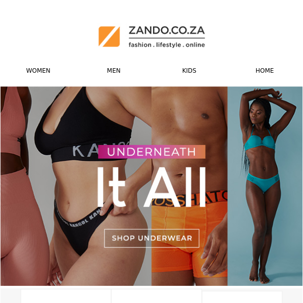 Fill your underwear drawer with newness 🩲🧦 - Zando