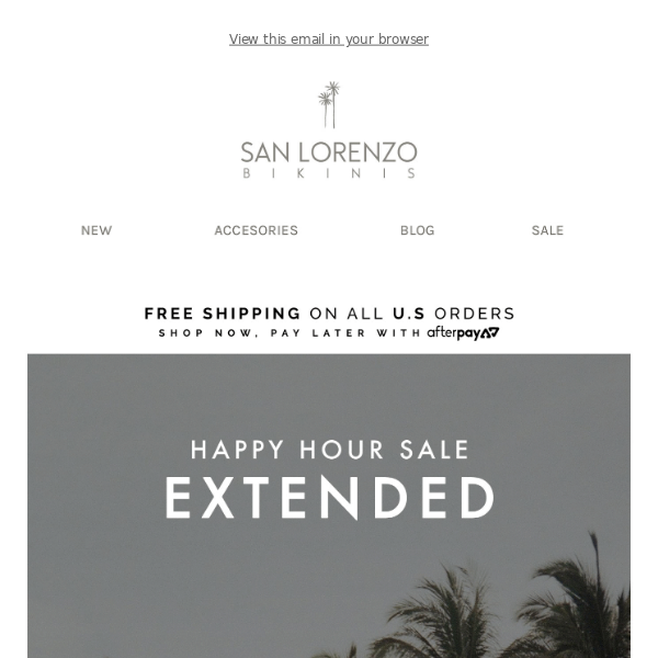 HAPPY HOUR EXTENDED!⚡️Last chance to get 50% off