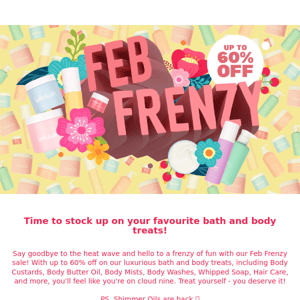 Indulge and Save with Feb Frenzy Sale 💰