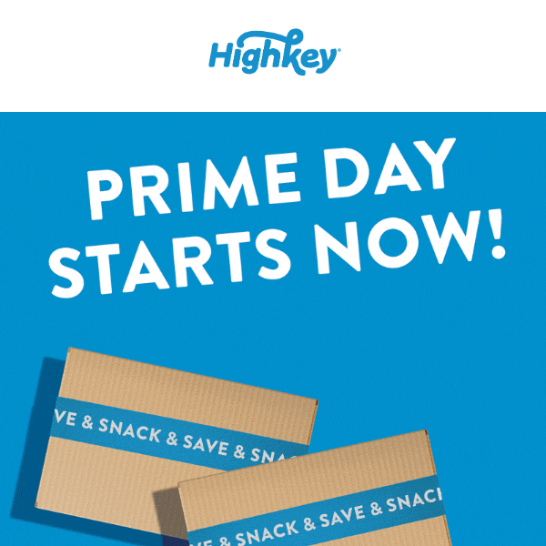 🎉 Lets Get Ready to Crumble! Prime Day Savings are starting NOW 🍪