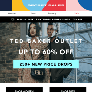 Ted Baker price drops! 100s of items under £50!