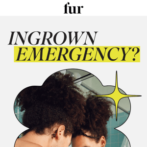 When an ingrown emergency strikes…⚡️