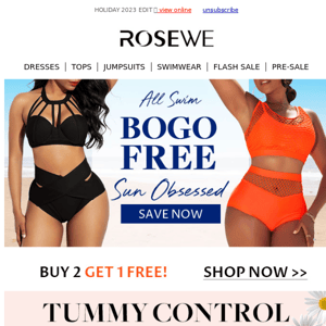 TUMMY CONTROL: FREE + FREE!!