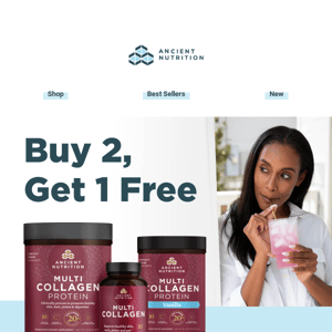 Don’t miss out on your free collagen