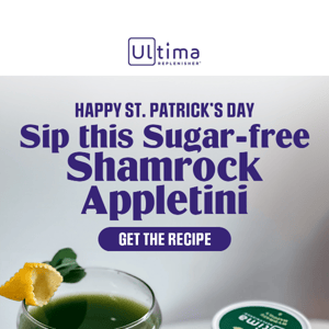 🍀 Celebrate St. Patrick’s Day with this mocktail!