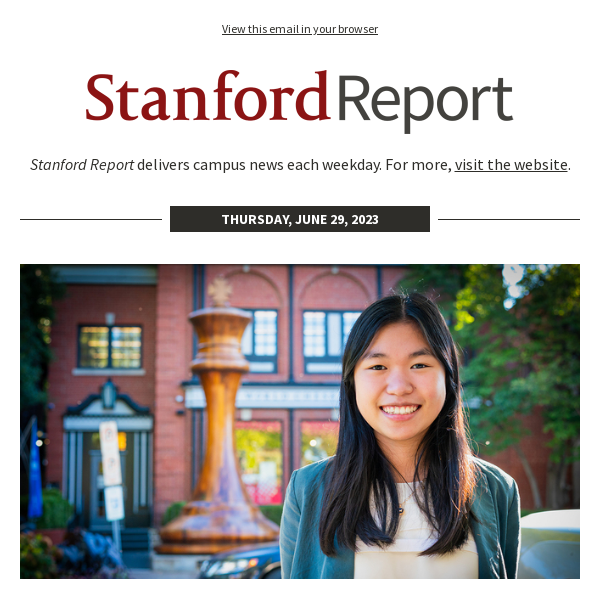 Carissa Yip's grandmaster pursuit - Stanford Report
