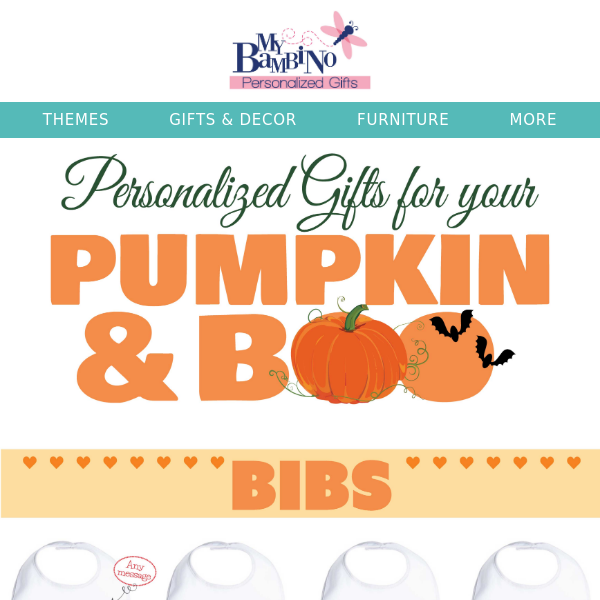 Gifts for your Pumpkin🎃 & Boo🧡! 