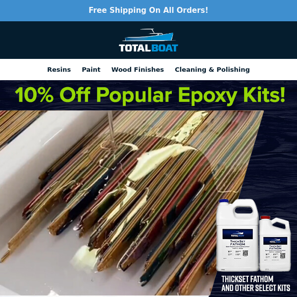 Hurry! Epoxy Kits Sale Ends Soon