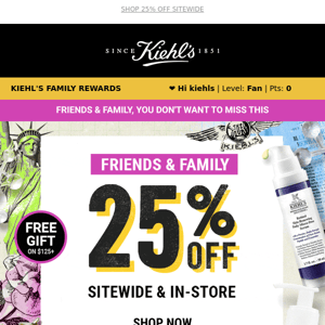 Psst! 25% OFF Sitewide