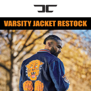 🏈 Men's Varsity Jacket RESTOCK! 🏀