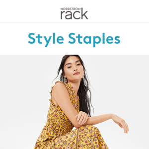 Style staples: dresses and jackets up to 65% off