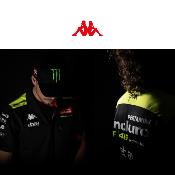 KAPPA X VR46 | Nuova sponsorizzazione