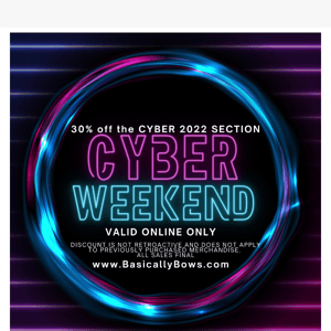 🎉🖥️🎉FINAL HOURS of our Cyber Weekend Sale🎉🖥️🎉