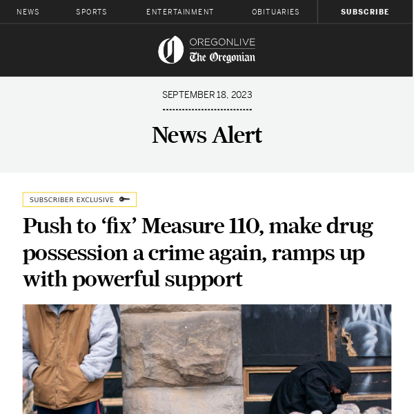 Push to ‘fix’ Measure 110, make drug possession a crime again, ramps up with powerful support 