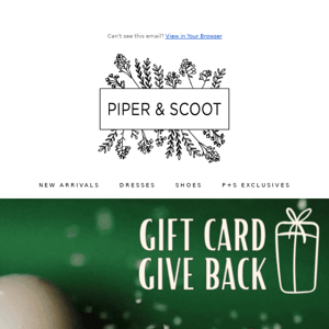 PSA: OUR GIFT CARD GIVE BACK IS LIVE! ⚠️