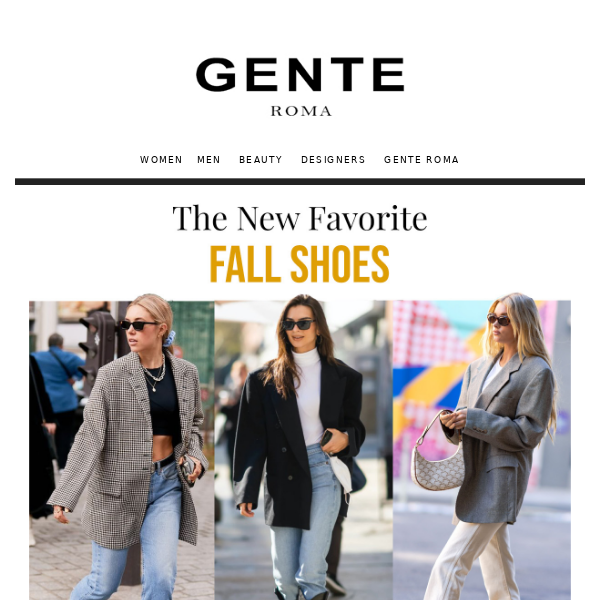 Step into Fall with GENTE ROMA's New Shoe Collection 🍂👢