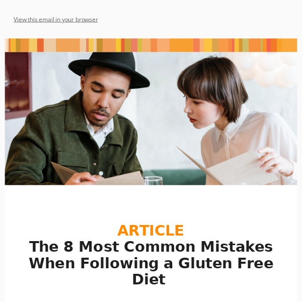 8 Common Mistakes When Following a Gluten Free Diet