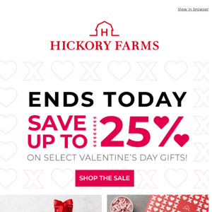 ❤️ Ends Today: Up to 25% off V-day gifts ❤️