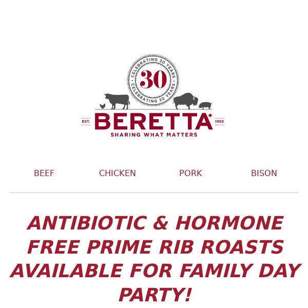 🥩GET YOUR AAA PRIME RIB ROASTS FOR FAMILY DAY!🥩