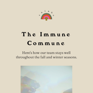 Immune Tips from the Immune-Obsessed