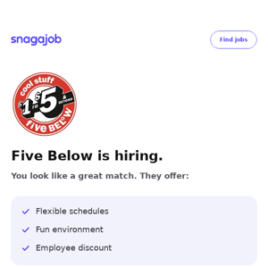 Five Below is hiring near you