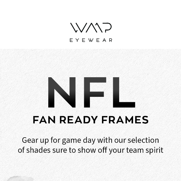 fan ready NFL frames