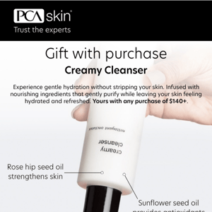 Final Call: Claim your free Creamy Cleanser