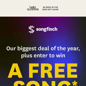 Want to score a free song?