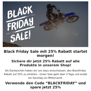 BYD Blackfriday Sale