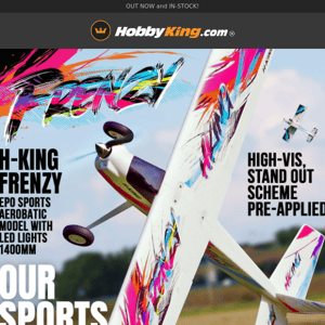 [NEW RELEASE]: The All-New H-King Frenzy is Here!