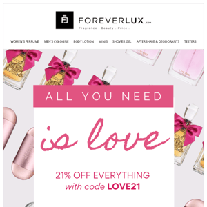 Ending Tomorrow: Valentine’s Day Sale