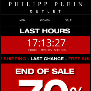 Philipp Plein OUTLET in Germany • Sale up to 70%* off