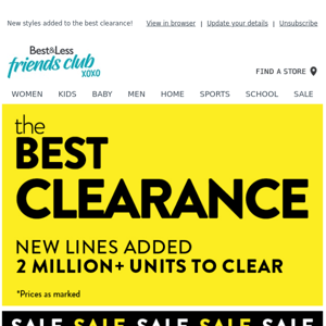 Winter Clearance: Ultra Low Prices!